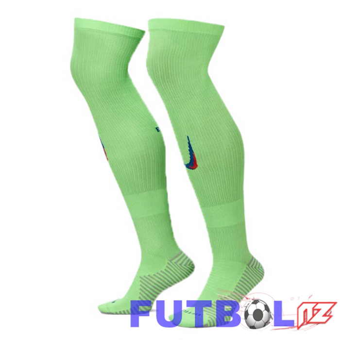 Calcetines De Futbol Barcelona Tercera Verde 2024/2025