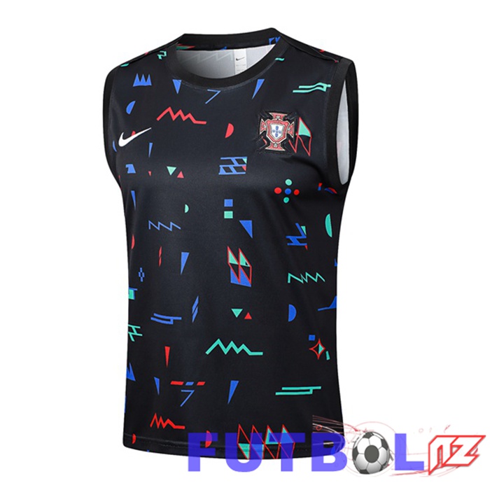 Gilet Portugal Negro 2024/2025