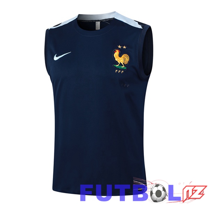 Chalecos Futbol Francia Azul Real 2024/2025