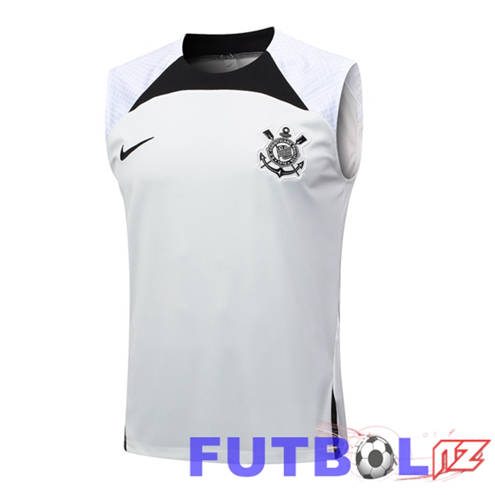 Chalecos Futbol Corinthians Blanco 2024/2025
