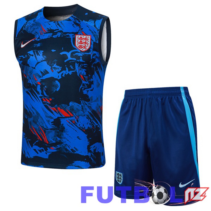 Gilet Inglaterra + Cortos Azul 2024/2025