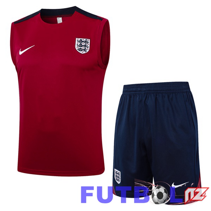 Gilet Inglaterra + Cortos Rojo 2024/2025
