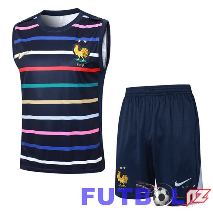 Gilet Francia + Cortos Azul Real 2024/2025