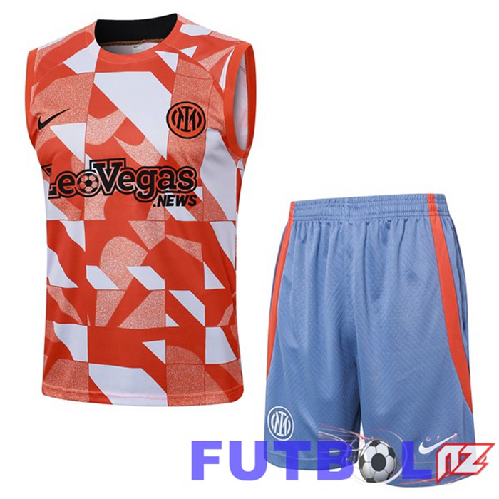 Gilet Inter Milan + Cortos Naranja 2024/2025