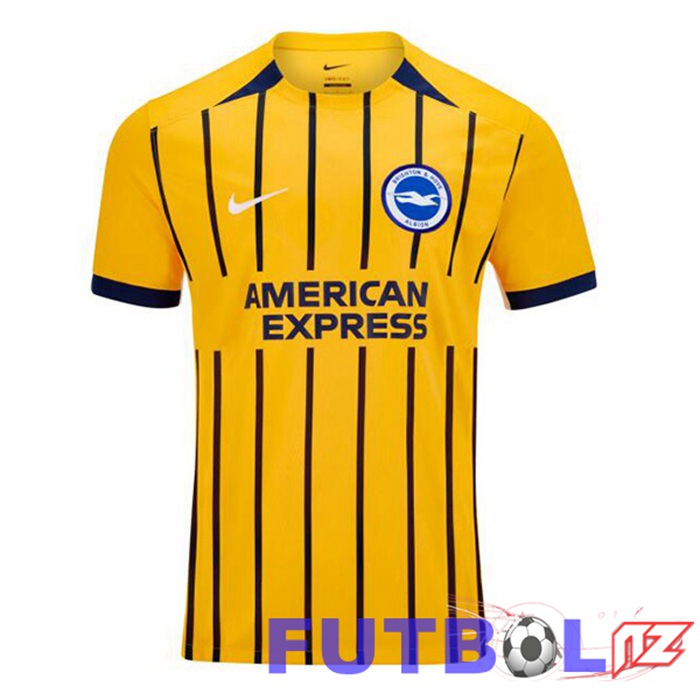 Camisetas De Futbol FC Brighton Segunda Amarillo 2024/2025