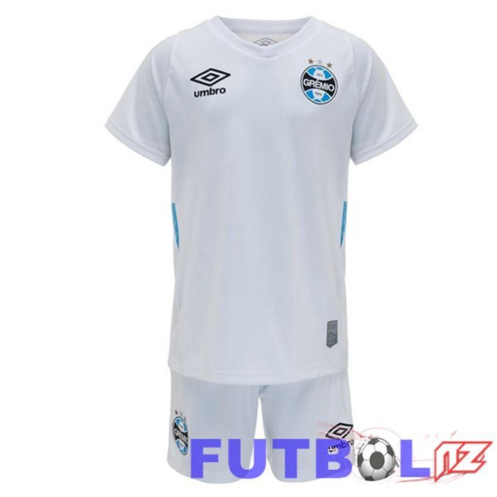 Camisetas De Futbol Gremio Ninos Segunda Blanco 2024/2025
