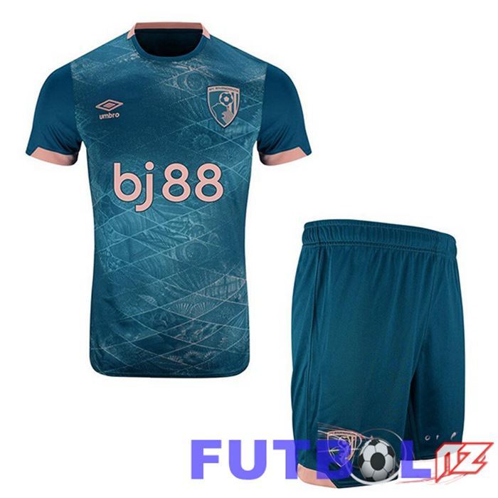 Camisetas De Futbol AFC Bournemouth Ninos Tercera Azul 2024/2025