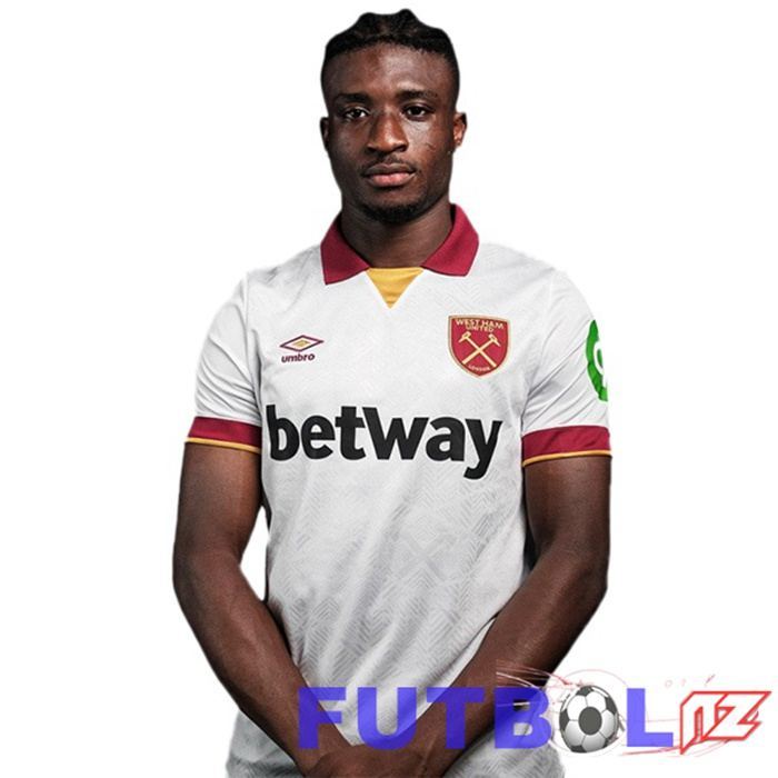 Camisetas De Futbol West Ham United Tercera Blanco 2024/2025