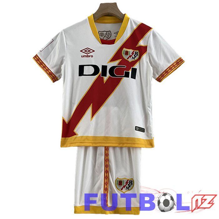 Camisetas De Futbol Rayo Vallecano Ninos Primera 2023/2024