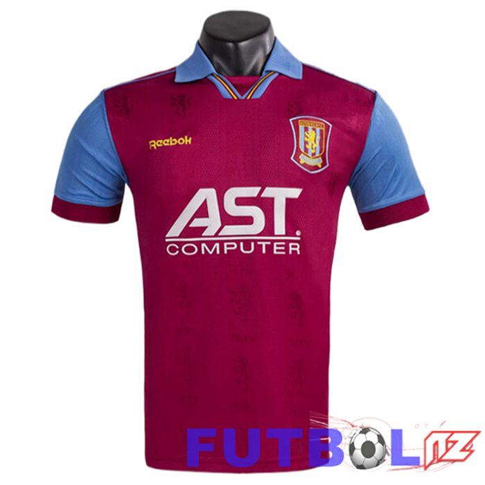 Camisetas De Futbol Aston Villa Retro Primera 1995/1997