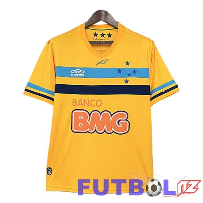Camisetas De Futbol Cruzeiro Retro Portero Naranja 2014/2015