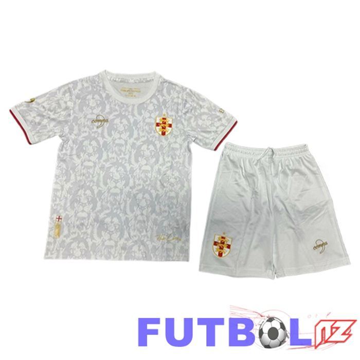 Camisetas De Futbol Inglaterra Ninos Special Version Blanco 2024/2025