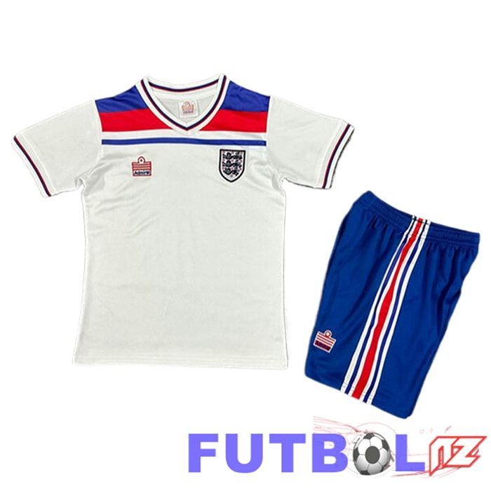 Camisetas De Futbol Inglaterra Retro Ninos Primera 1982