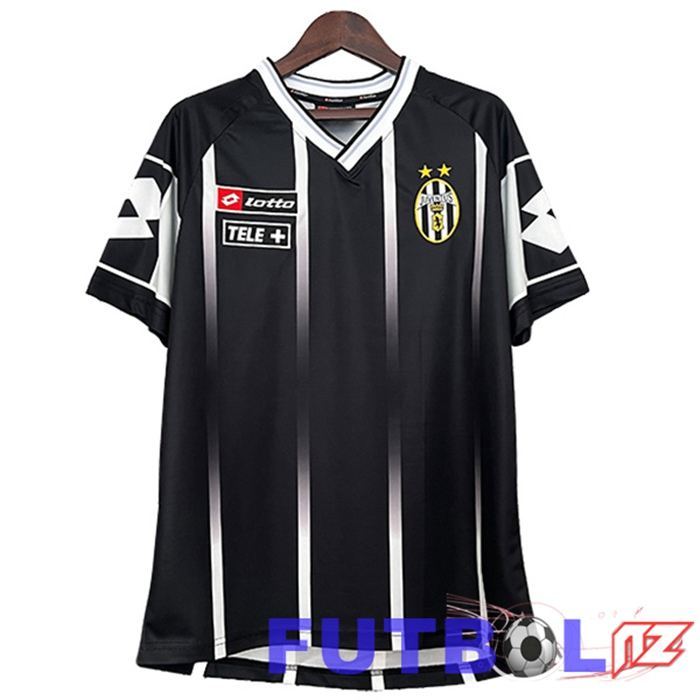 Camisetas De Futbol Juventus Retro Negro 2000/2001
