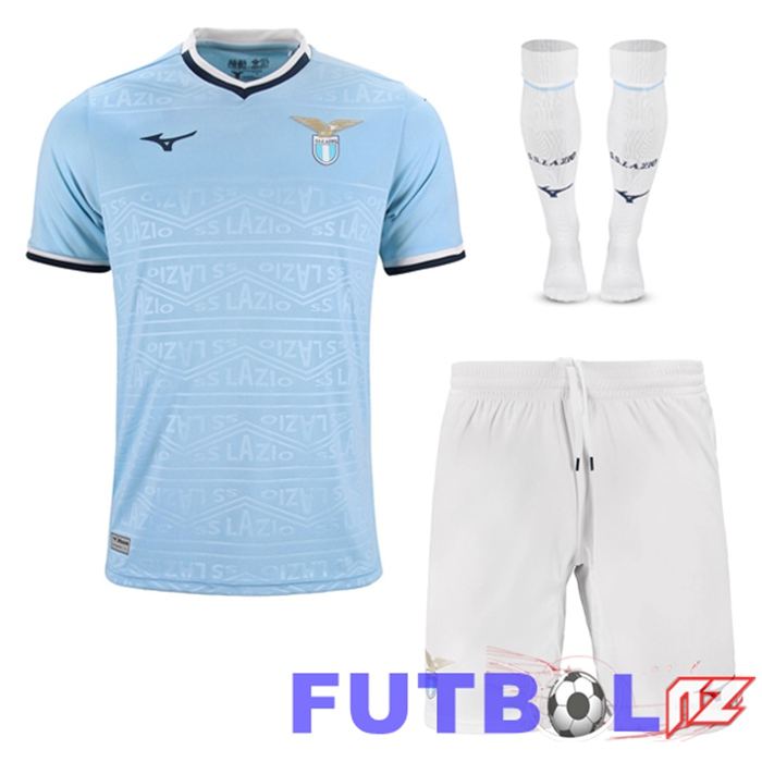 Camiseta SS Lazio Primera (Cortos + Calcetines) 2024/2025