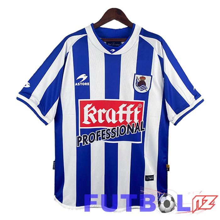 Camisetas De Futbol Real Sociedad Retro Primera 2002/2003
