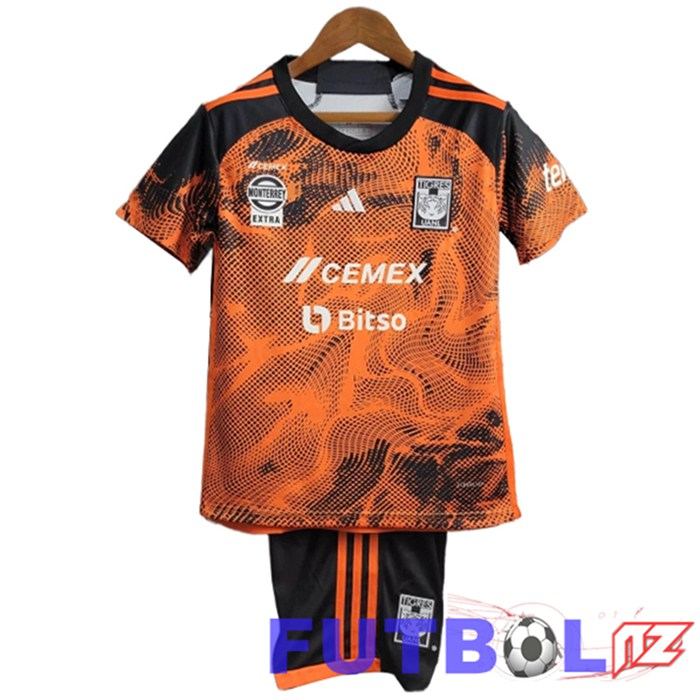 Camisetas De Futbol Tigres UANL Ninos 2023/2024