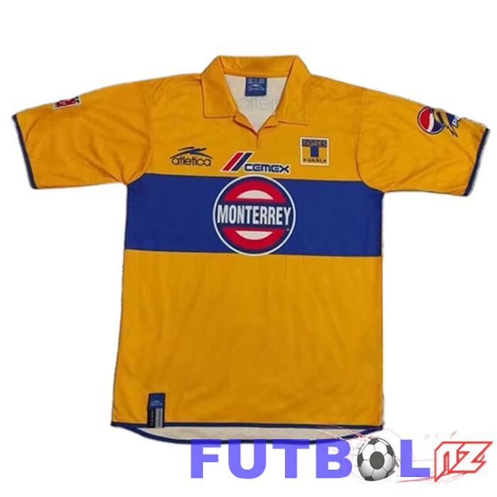 Camisetas De Futbol Tigres Uanl Retro Primera 2003/2004