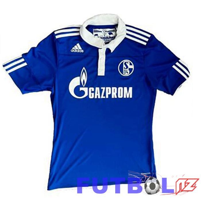 Camisetas De Futbol Schalke 04 Retro Primera Azul 2010-2011