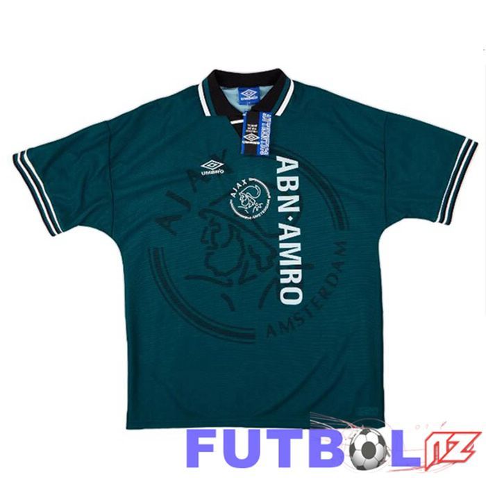 Camisetas De Futbol AFC Ajax Retro Segunda Verde 1995-1996