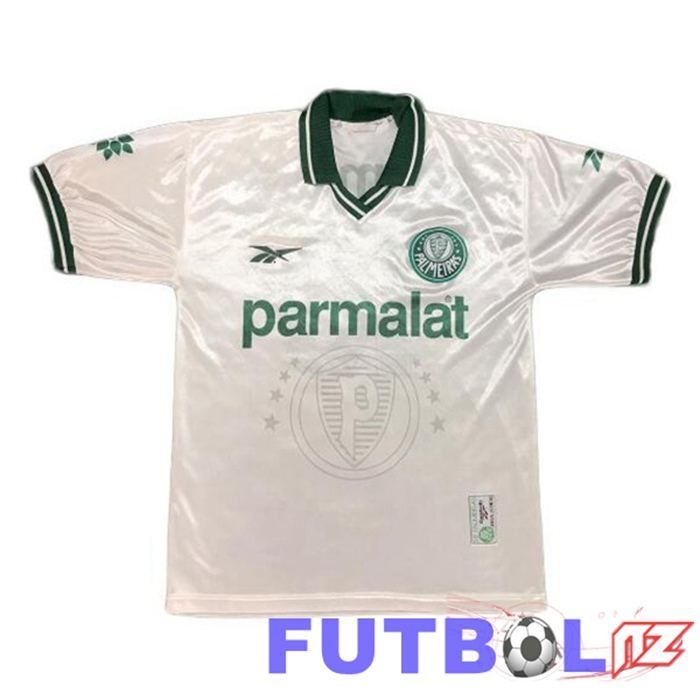 Camisetas De Futbol Palmeiras Retro Segunda Blanco 1997