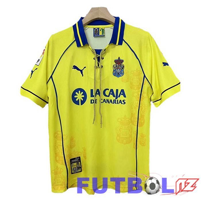 Camisetas De Futbol UD Las Palmas Retro Primera Amarillo 1997-1998