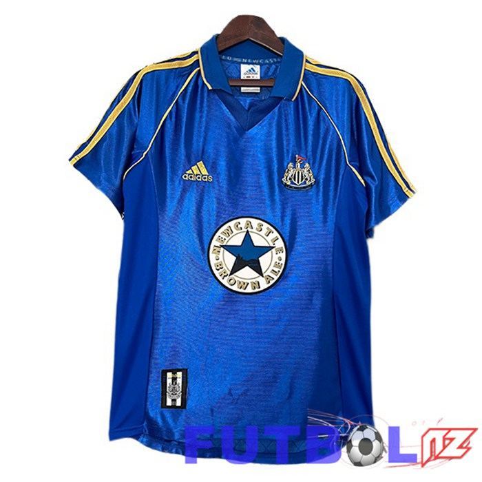 Camisetas De Futbol Newcastle United Retro Segunda Azul 1998-1999