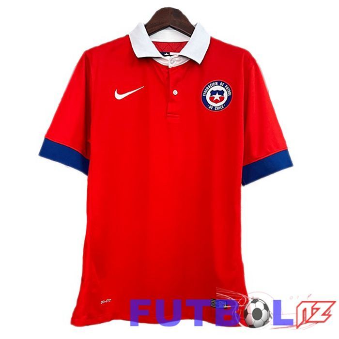 Camisetas De Futbol Chile Retro Primera Rojo 2015-2016