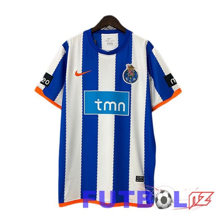 Camisetas De Futbol FC Porto Retro Primera Blanco Azul 2010-2011