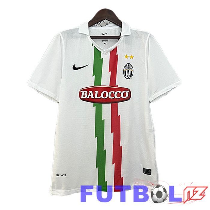 Camisetas De Futbol Juventus Retro Segunda Blanco 2010-2011