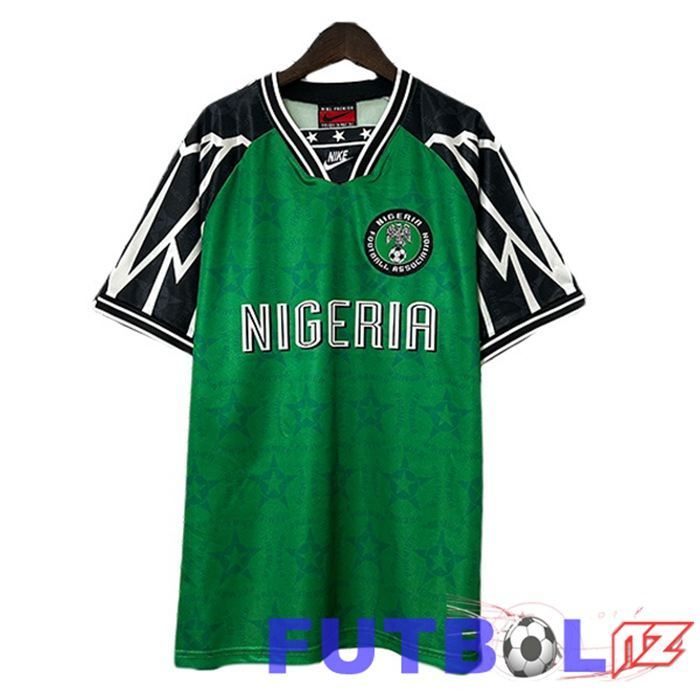 Camisetas De Futbol Nigeria Retro Primera Verde 1994-1995 Camisetas De Futbol Nigeria Retro Primera Verde 1994-1995