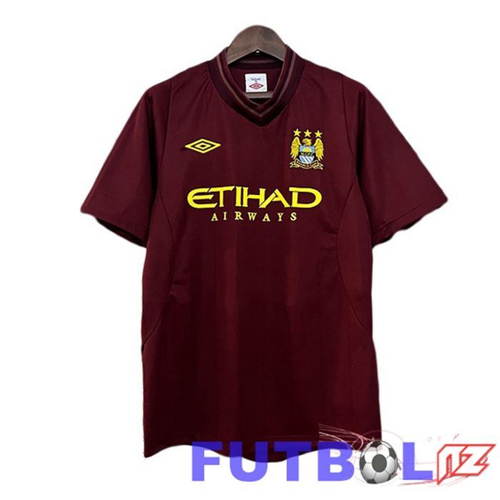 Camisetas De Futbol Manchester City Retro Segunda Marrón 2012-2013
