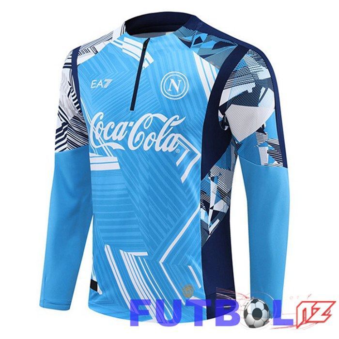 Sudadera De Entrenamiento SSC Napoli Azul 2024/2025