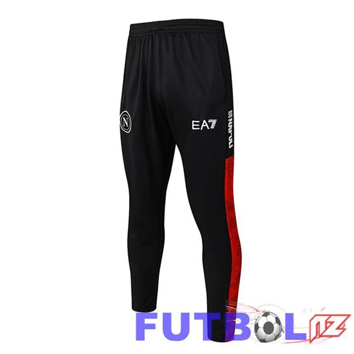 Pantalon Entrenamiento SSC Napoli Negro 2024/2025