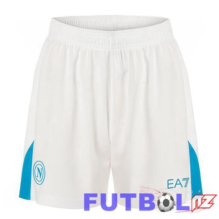 Cortos de Futbol SSC Napoli Segunda Blanco 2024/2025