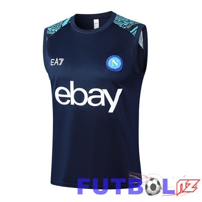 Gilet SSC Napoli Azul Real 2024/2025