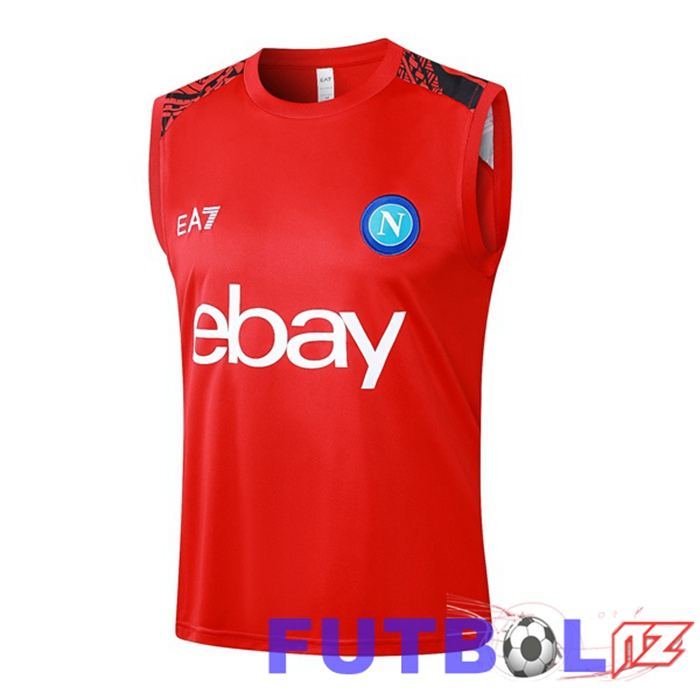 Gilet SSC Napoli Rojo 2024/2025