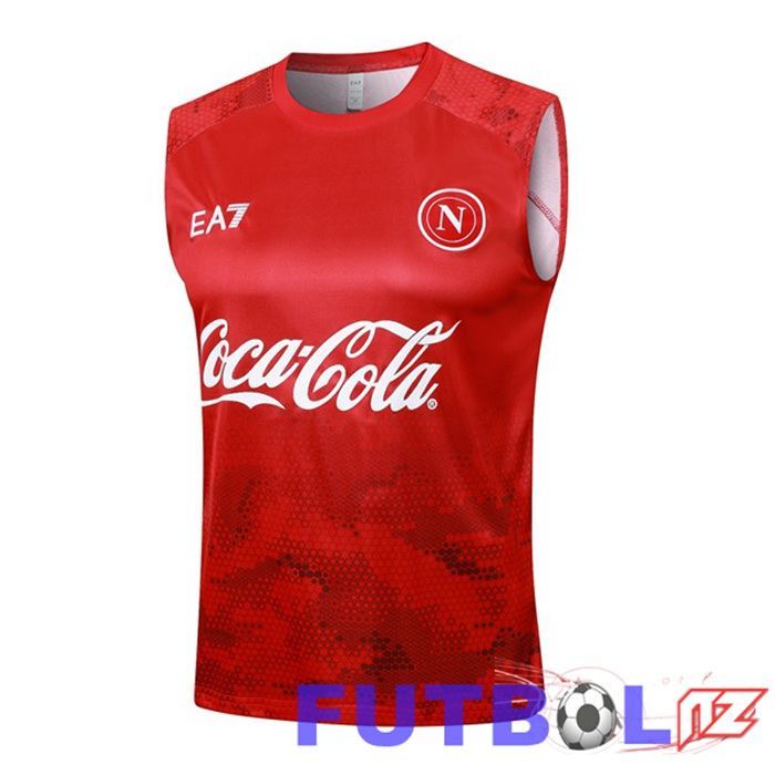 Gilet SSC Napoli Rojo 2024/2025