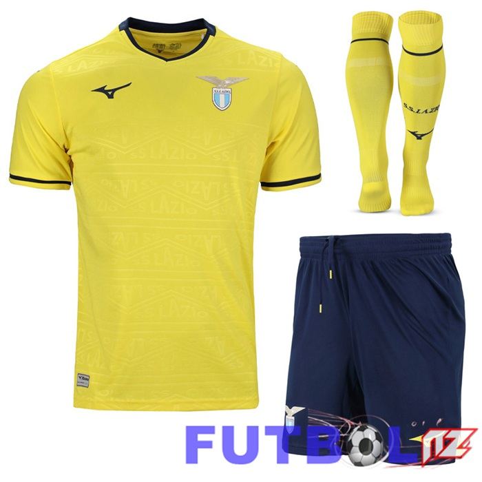 Camisetas De Futbol Lazio Segunda (Cortoss + Calcetines) 2024/2025