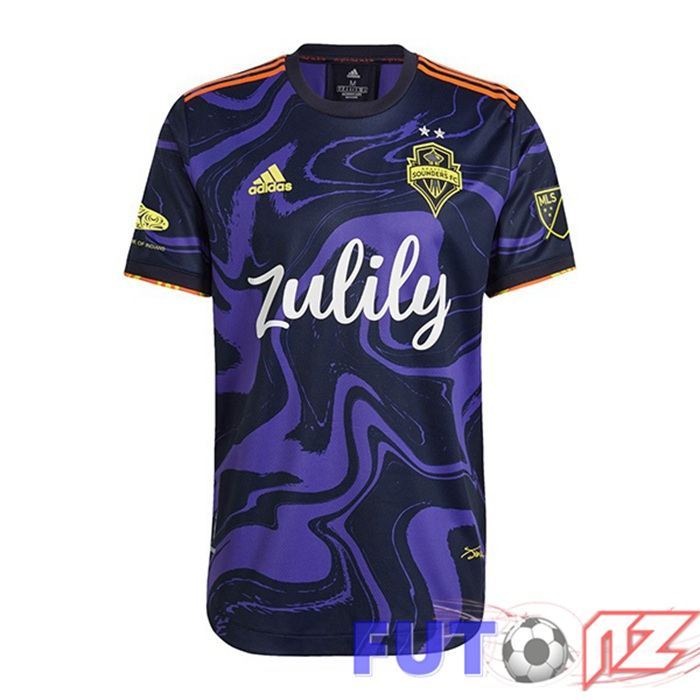 Camiseta Seattle Sounders FC Segunda Violeta 2022 Camiseta Seattle Sounders FC Segunda Violeta 2022