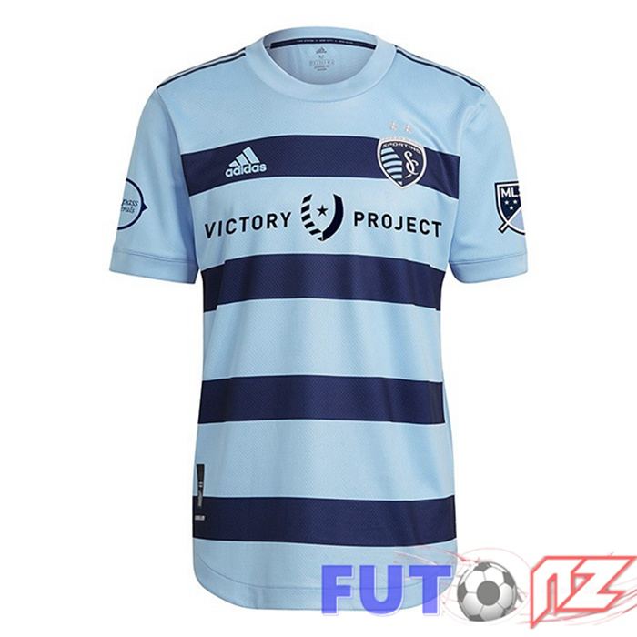 Camiseta Sporting Kansas City Primera Azul 2022