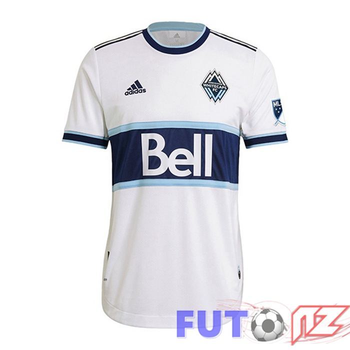 Camiseta Vancouver Whitecaps Primera Blanco 2022 Camiseta Vancouver Whitecaps Primera Blanco 2022
