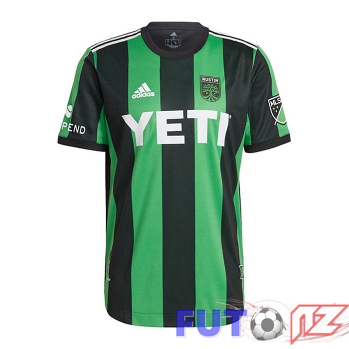 Camiseta Austin FC Primera Verde Negro 2022