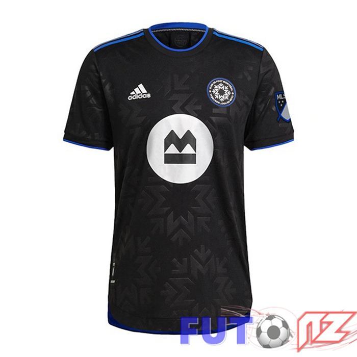 Camiseta CF Montréal Primera Negro 2022 Camiseta CF Montréal Primera Negro 2022