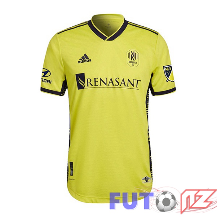 Camiseta Nashville SC Primera Amarillo 2022