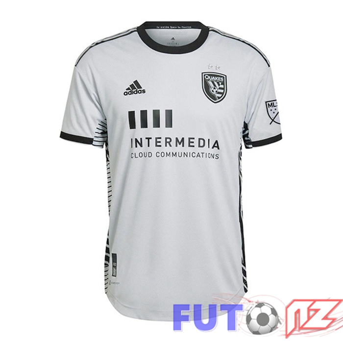 Camiseta San Jose Earthquakes Segunda Gris 2022