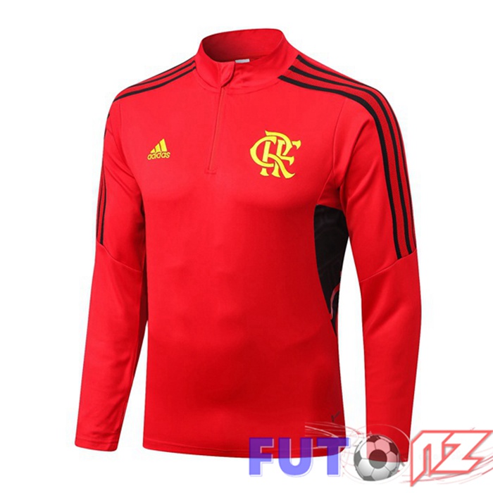 Sudadera De Entrenamiento Flamengo Rojo 22/23