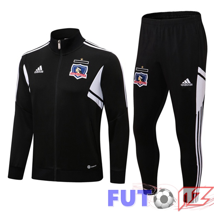 Chandal Futbol - Chaqueta Colo-Colo Negro 2022/2023