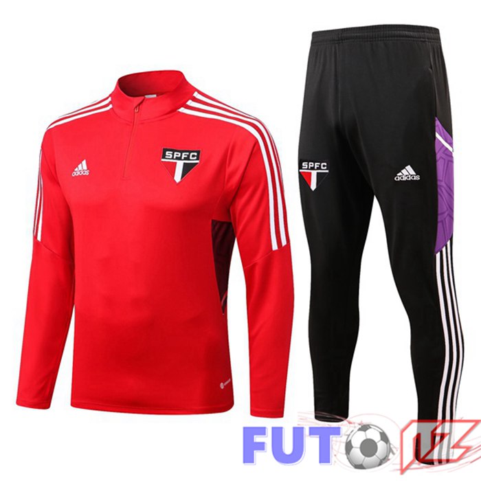 Chandal Futbol Sao Paulo FC Rojo 22/23