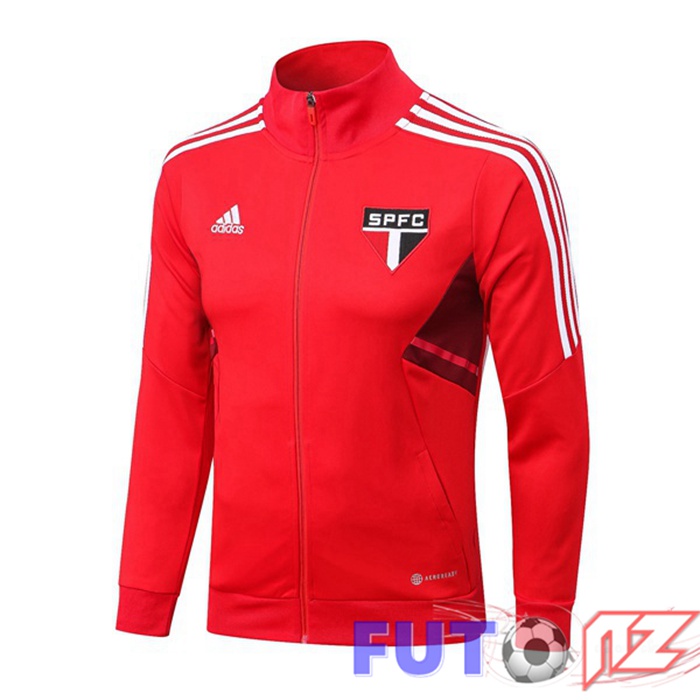 Chaquetas Futbol Sao Paulo FC Rojo 22/23